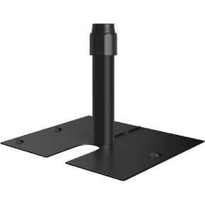 EMART Base & Pin 14"x16", 10.3lbs for Pipe and Drape Stand, Backdrop Stand & Curtain Stand & Pipe Stand and Wedding Decor-Black