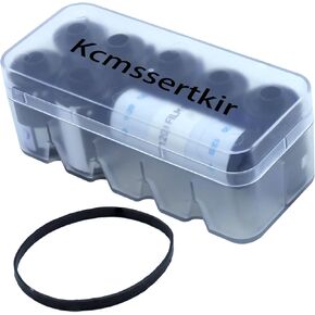 120/135 Film case (Transparent) for Protecting and Sorting Film, Holds 10 Rolls of 135 Film/4 Rolls of 120 Film, ABS freezable (Film not Included)