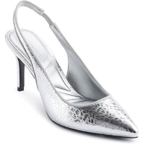KARL LAGERFELD Women's Cushioned Insole Evening Rosalyn-Slingback Sandal Pump