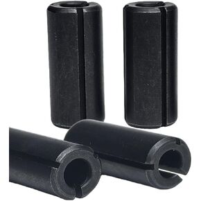 4Pack 1/2" to 1/4" Router Collet Reduction Sleeve Tool for Woodworking Engaving Machine(Carbon Steel Black)