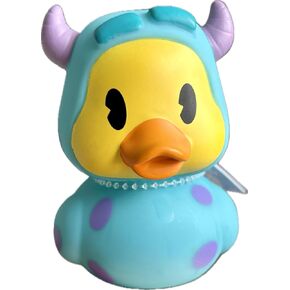 Just Play Duckalooz 3" Sully Bath Rubber Duck, Monsters Inc Collectible