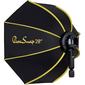 Glow ParaSnap PS-B28K 28" Octagonal Softbox for Speedlight