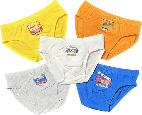 ملخصات الخيزران الداخلية للأولاد ، ملخصات خيزران/سبانديكس (حزمة 5pc) - مطبوعة in Kuwait