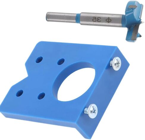 طقم مفصل الباب 35 ملم ، رقصة حفر ثقب المفصل مع تدريبات بتات مفصلية مخفية ، جيج مفصلي ، قطع مثقاب للأداة الخشبية للخزانة ، الباب ، ثقب مفصل النافذة in Kuwait