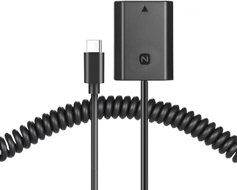 RAEISUSP PD DC CABLE NP-FZ100 DUMMY BUTTION FOR SONY Alpha A9 A7RM3 A7RIII A7 III A7M3 ILCE-9 A6600 in Kuwait