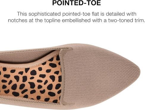 Journee Womens Vickie Tru Comfort Foam Slip On Pointed Toe Loafer Flats in Kuwait