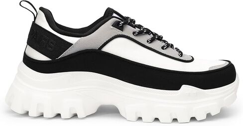 DREAM PAIRS Women Platform Chunky Fashion Sneakers Walking Lace-Up Comfortable Sport Stylish Lightweight Classic Casual Work Tennis Shoes in Saudi Arabia
