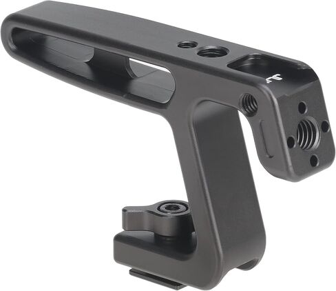 FocusFoto Mini Top Hound مع حامل أحذية بارد لكاميرات مدونة خفيفة الوزن ، وقبعة قفص الكاميرا ، وقبضة المقبض العلوي/الجانبي المصغرة مع حوامل الأحذية الباردة و 1/4 "-20 و 3/8" -16 ثقوب تحديد موقع ARRI in Kuwait