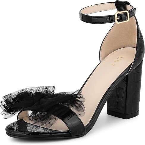 Perphy kal strap Stone Stone Printed chunky kyel bow sandals for women in Saudi Arabia