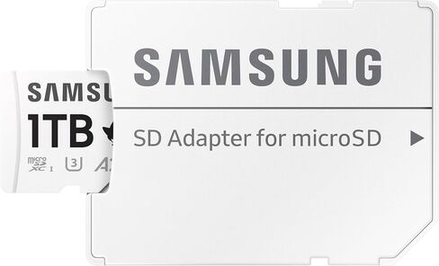 Samsung PRO Plus Sonic The Hedgehog + Adapter, 512GB microSDXC, Up-to 180MB/s, Full HD & 4K UHD, UHS-I, C10, U3, V30, A2, for Nintendo-Switch, Steam Deck, GoPRO, DJI Drone, Tablets (MB-MD512SA/LC1) in Saudi Arabia