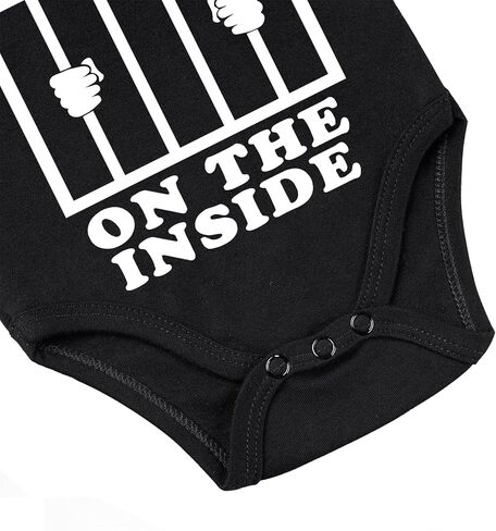 I Just Did 9 Months On The Inside Bodysuit for Baby Coming Soon Bodysuit Funny Newborn Baby Bodysuit Unisex in Saudi Arabia