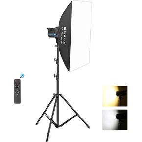 Softbox Photography Lighting Kit for Photography, Professional Studio Strobe Lights Kit 150W 3200K-5600K Photo Studio Strobe Flash Light Kit with Softbox Reflector & Tripod
