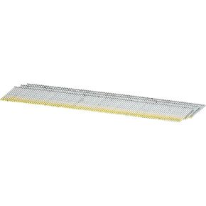 uxcell 1000Pcs 15 Gauge Angled Finish Nails, 1" Length, 34-Degree, Galvanized Assorted Size Project Pack for Woodworking Construction, Silver