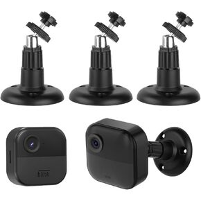 3rd and 4th Gen for Blink Outdoor Camera Mount,360 Degree Adjustable for Blink Camera Mount,Camera Bracket Mount for Blink Outdoor Camera and Blink Indoor Security Camera System Accessories (Black)