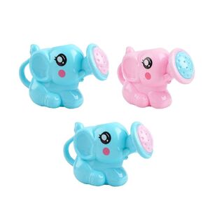 Kisangel Kids Bath Toy Bathtub Toy 3pcs Kids Watering Can Bathtub Watering Pot Plastic Watering for Toddlers Boys Girls Elephant Bathtub Watering Pot Bathtub Watering Pot