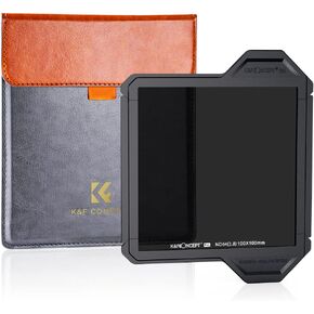 K&F Concept 100 x 100mm Square ND64 (6 Stop) ND Lens Filter, 36 Layer Coatings Neutral Density Filter for Camera Lens