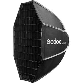 Godox ML-SF50 Octa Softbox, Direct Attachment (Requires No Bracket/Speed Ring) with Godox Mount for Godox ML100Bi ML30Bi ML60Bi ML60IIBi LED Video Light for Photography Portrait Video Recording