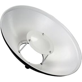 Fotodiox Pro Beauty Dish 16" (40cm), for Elinchrom Monolights, Prolinca Monolights, BXRi Style, D-lite Series, Ranger Series and EL Series Strobe Flash Light, Beautydish