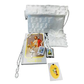 Heavenly Feast First Communion Purse Set for Girls