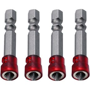 4pcs Magnetic Screwdriver Bits Abrasion Resistant Steel Hex Screwdriver Drill Bits Electric Screwdrivers Power Drivers in Saudi Arabia
