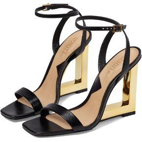 SCHUTZ Women's Filipa Sandal, Black, 5