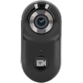 Luqeeg Small Action Camera, Pocket Wearable Body Camera, 1080P 4K Rechargeable Support Fidelity Wearable Pet Sports Camera for Outdoor Cycling Travel