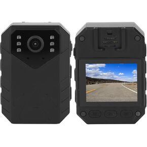 Dpofirs 4K Body Camera, Body Worn Camera with Video Recording, 2 Inch TFT Color Screen, Suitable for Law Enforcement, Security, Officers