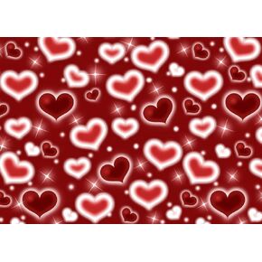 7x5ft Red Hearts Backdrop Early 2000s Photo Backdrops Valentines Backdrop Love Heart Birthday Party Background Festival Decorations Backdrop Old School Backdrops for Photoshoot F51