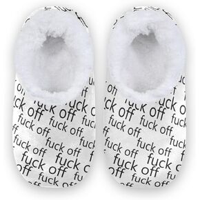 Naanle Women's Fuzzy Fur Comfy Fleece Bedroom Shoes Home Slippers
