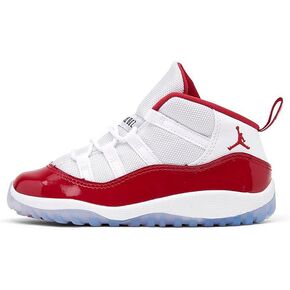 Nike Jordan Toddler Air Jordan 11 TD 378040 116 Cherry , White/Varsity Red/Black, 5 Toddler in Kuwait