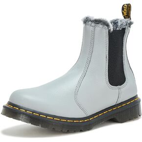 Dr. Martens Women's 2976 Faux Fur Lined Virginia Leather Chelsea Boot Fashion