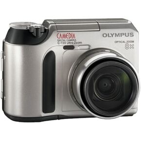 OM SYSTEM OLYMPUS Camedia C-720 3MP Digital Camera w/ 8x Optical Zoom (Renewed)