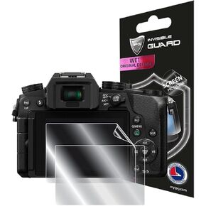IPG For Panasonic Lumix DMC-G7 Mirrorless Digital Camera Screen Protector (2 Units) Hydrogel Invisible Screen Guard - HD Quality/Self-Healing/Bubble -Free for DMC-G7