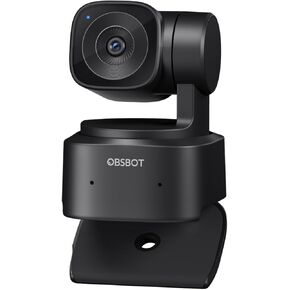 OBSBOT Tiny SE 1080P 100FPS Webcam for PC, AI Tracking PTZ Streaming Camera with 1/2.8" Sensor, Gesture Control, Dual ISO, Staggered HDR, Web Camera for Desktop Computer, Laptop, Meeting, Video Calls.