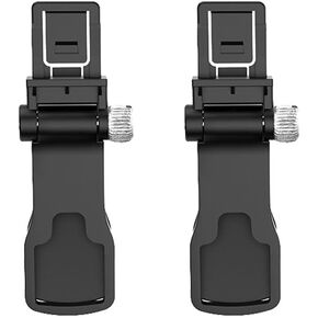 2 Pack 60 LED Selfie Light Front Clip Replacement Phone Clip Holder Clamp Support Stand for Rechargeable Clip Fill Video Conference Light Laptop Tablet Phone Clip Fill Lights