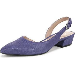 Naturalizer Womens Banks Pump Future Dusk Blue Suede 7 M