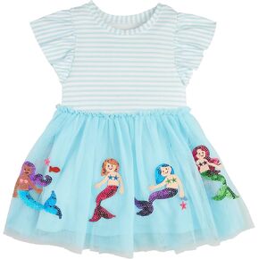 Mud Pie Baby Girls Children's Mermaid Tutu Dress