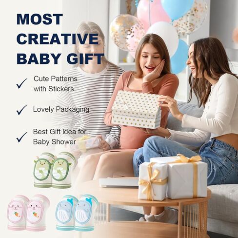 Cute Baby Knee Pads for Crawling, Cartoon Anti-Slip Toddler Knee Floor Pads for Crawling, Walk in Kuwait