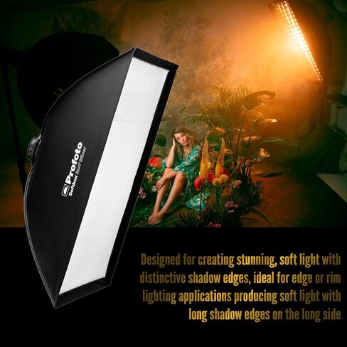 Profoto Softbox 3 × 4 أقدام مستطيلة مستطيلة الحزمة (Silver) مع حزمة ناعمة 3 × 4 أقدام ، قناع حافة 3 × 4 أقدام ، مجموعة نماذج ناعم 1.5 f-stop ، ومجموعة ناعم ناعمة 0.5 F-Stop Diffuser Kit (5 عناصر) in Kuwait