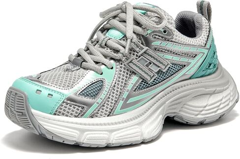 Beau اليوم أحذية رياضية مكتنزة للنساء ، أحذية رياضية للأزياء للسيدات ، أحذية رياضية خفيفة الوزن للنساء ، أحذية أبي تنفس خفيفة الوزن مريحة in Kuwait