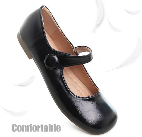 Dear Time Women's Round Toe Mary Jane Flats Cute Lolita Ballets Soft Cushion Flats for Girls in Kuwait