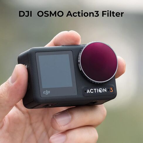 K&F Concept OSMO ACTION 3 ND32 (5 Stops) Filter Filter Filter Filter محايدة متوافق مع DJI Osmo Action 3 مقاومة للماء ، مقاومة للخدش in Kuwait