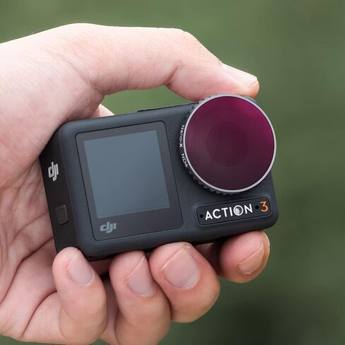 K&F Concept OSMO ACTION 3 ND32 (5 Stops) Filter Filter Filter Filter محايدة متوافق مع DJI Osmo Action 3 مقاومة للماء ، مقاومة للخدش in Kuwait