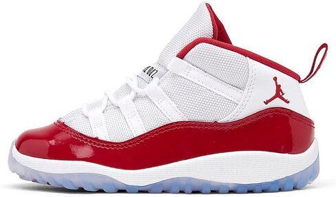 Nike Jordan Toddler Air Jordan 11 TD 378040 116 Cherry , White/Varsity Red/Black, 5 Toddler in Kuwait