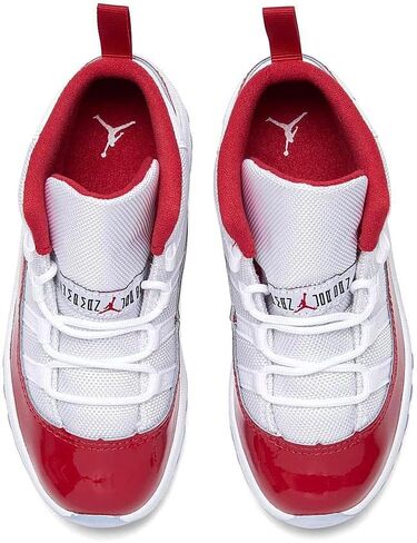 Nike Jordan Toddler Air Jordan 11 TD 378040 116 Cherry , White/Varsity Red/Black, 5 Toddler in Kuwait