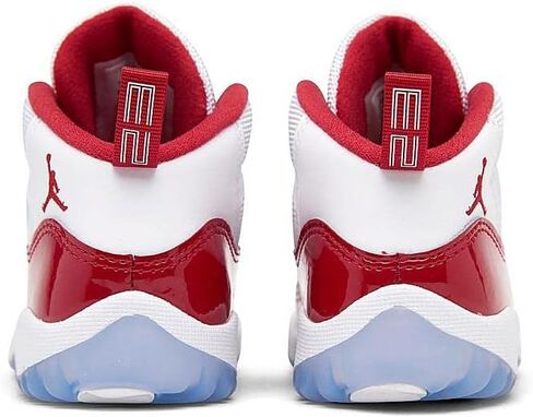 Nike Jordan Toddler Air Jordan 11 TD 378040 116 Cherry , White/Varsity Red/Black, 5 Toddler in Kuwait