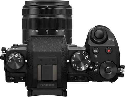 Panasonic Lumix G7 Mirrorless Camera with Panasonic Lumix G Vario 14-42mm Lens | 16MP | U Grip, Software, Filters, 128GB Memory, Tripod Bundle & More, compact, Black in Saudi Arabia