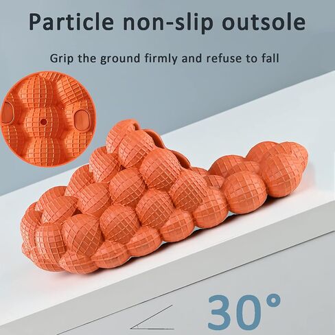 Funny Bubble Massage Slippers for Women Men Soft Non-slip Spa Slippers Shower Bedroom Slippers Gym House Slippers, Fashion Unisex Stress Relief Slide Reflexology Sandals in Saudi Arabia