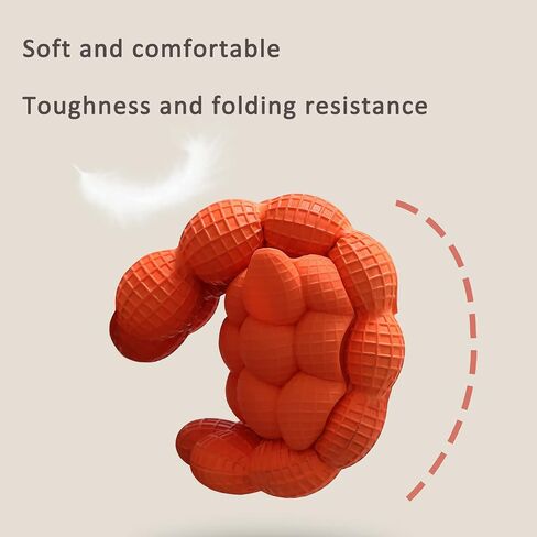 Funny Bubble Massage Slippers for Women Men Soft Non-slip Spa Slippers Shower Bedroom Slippers Gym House Slippers, Fashion Unisex Stress Relief Slide Reflexology Sandals in Saudi Arabia