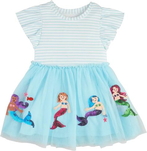Mud Pie Baby Girls Children's Mermaid Tutu Dress in Kuwait